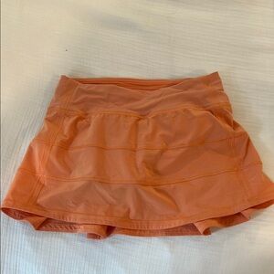 Orange Athletic Skort (Pace Rival Size 0 Short)